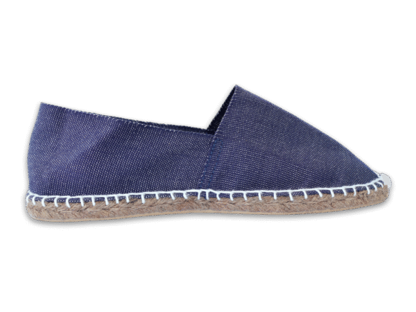 Blue Jeans Canvas Espadrille Ladies Sandals