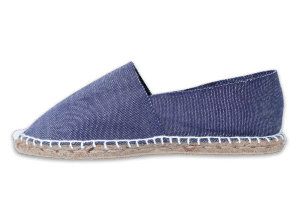 Blue Jeans Canvas Espadrille Ladies Sandals