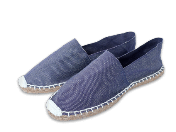 Blue Jeans Canvas Espadrille Ladies Sandals