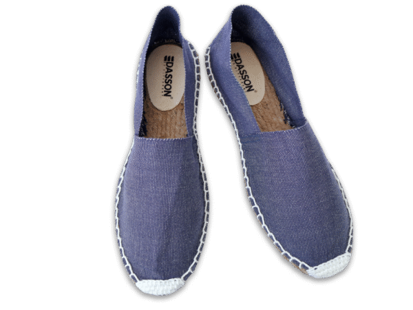 Blue Jeans Canvas Espadrille Ladies Sandals