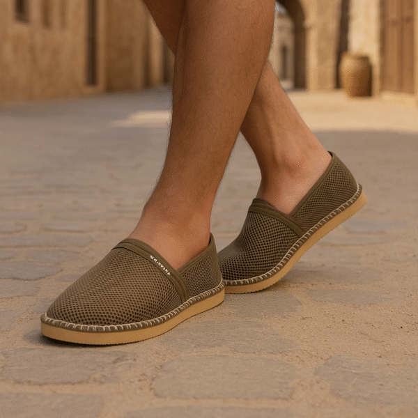Brown Aero Mesh Men’s Sandal