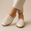 Summer Blossom Canvas Espadrille Ladies Sandals